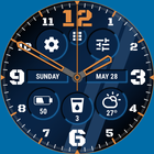 آیکون‌ Chrono Watch Face by HuskyDEV