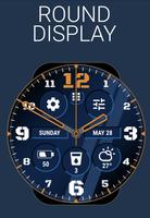 Chrono Watch Face by HuskyDEV الملصق