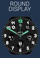 Analog Watch Face by HuskyDEV الملصق