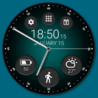 Black Classic Watch Face Zeichen