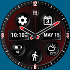 Spin Watch Face (by HuskyDEV) آئیکن