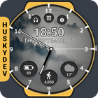 Real Weather Watch Face Reborn أيقونة