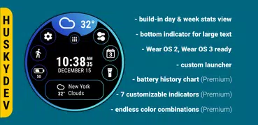 Thermo Watch Face by HuskyDEV