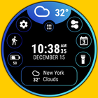 Thermo Watch Face by HuskyDEV آئیکن