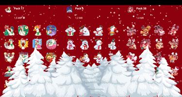 Wastickerapps Navidad الملصق