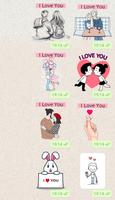I Love You Stickers スクリーンショット 1