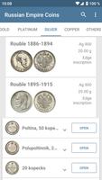 Russian Empire Coins Affiche