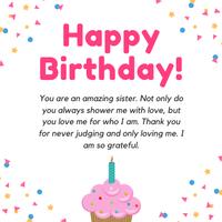 Happy Birthday Sister 海报