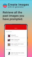 Create Image with AI Generator تصوير الشاشة 3