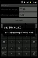 Imc Índice de Massa Corporal screenshot 1