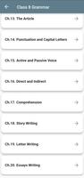 Class 8 English Grammar Book syot layar 2