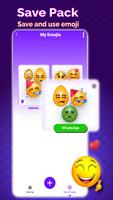 برنامه‌نما Emoji Maker - Emoji Editor عکس از صفحه