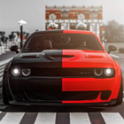 Course de voiture: Challenger icône