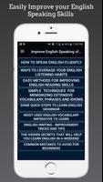 Improve English Speaking پوسٹر