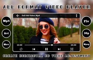 Horizontal HD Video Player скриншот 2