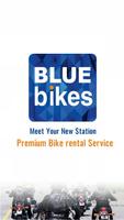 Poster Blue Bikes