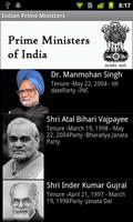 Indian Prime Ministers Plakat