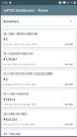 mPOS Dashboard ảnh chụp màn hình 1