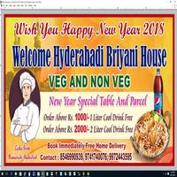 HYDERABAD BIRYANI HOUSE RAICHU Affiche