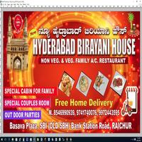 برنامه‌نما HYDERABAD BIRYANI HOUSE RAICHU عکس از صفحه