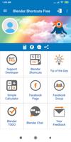 Blender 3D Keyboard Shortcuts الملصق