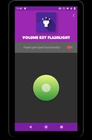 Flashlight Quick : Volume Button Light captura de pantalla 3