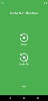 Undo Notification الملصق