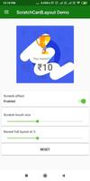 ScratchCardLayout Demo capture d'écran 2