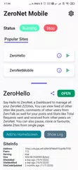 ZeroNetX Web3.0 Peer2PeerSites XAPK download
