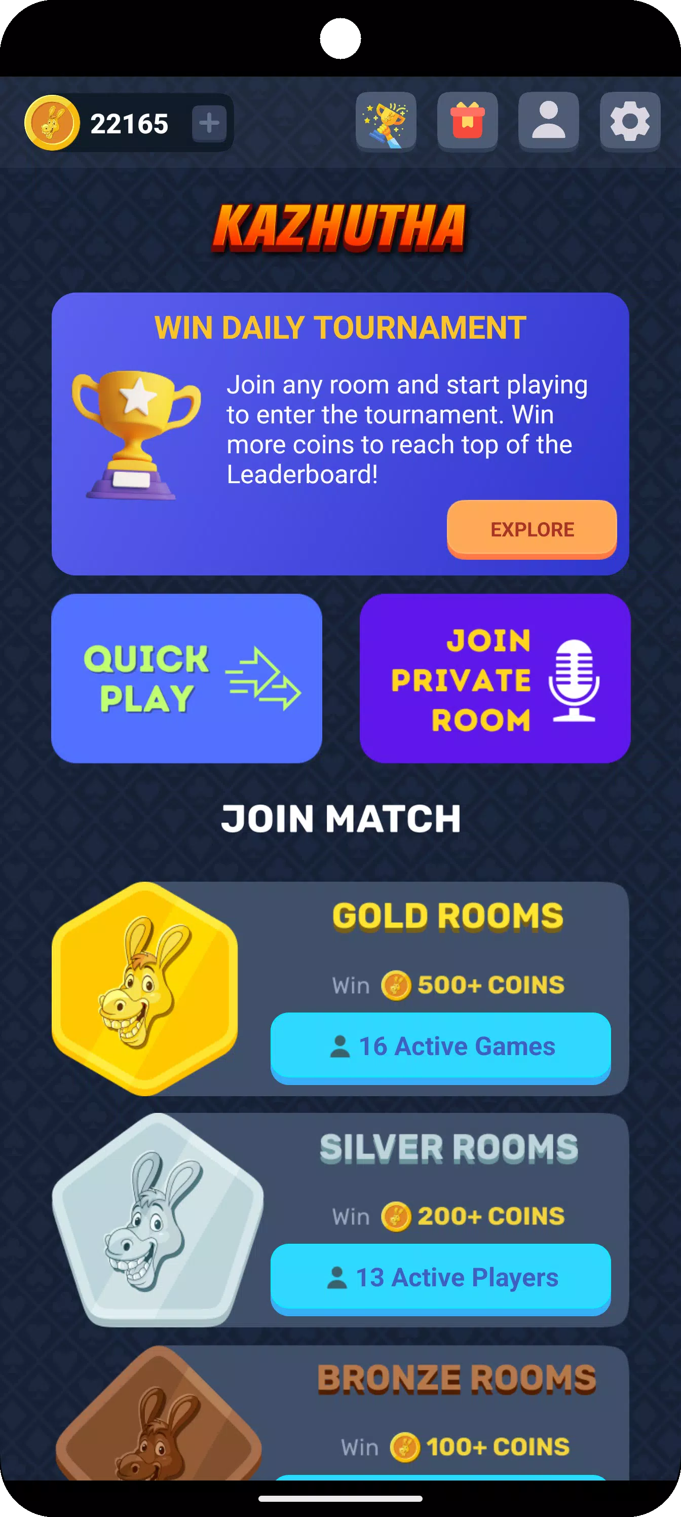 Kazhutha – Donkey Card Game