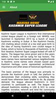 Kashmir Super League - KSL পোস্টার