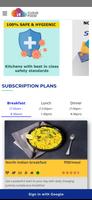 Cloud food: Daily Meal Subscription, Food Delivery poster