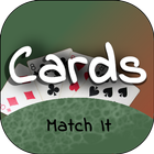 Cards - card matching memory game آئیکن