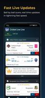 Cricket Live Line ảnh chụp màn hình 1