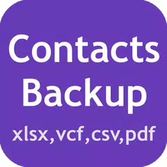 Contacts To VCF XLSX PDF CSV APK download