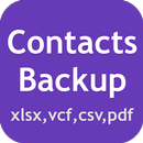 Contacts To VCF XLSX PDF CSV APK