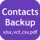 Contacts To VCF XLSX PDF CSV icono