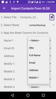 Contacts To VCF XLSX PDF CSV capture d'écran 3