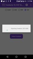 Contacts To VCF XLSX PDF CSV Screenshot 1