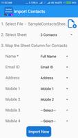 Backup Contact To XLSX ( Impor Ekran Görüntüsü 3