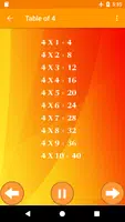 Learn Math Tables تصوير الشاشة 4