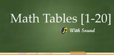 Math Tables Audio