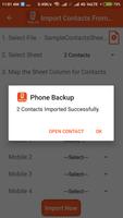 Contacts Backup To XLSX PDF an Ekran Görüntüsü 3