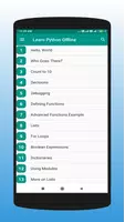 Learn Python Offline Affiche