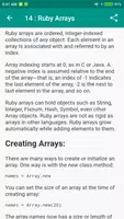 Ruby Tutorial captura de pantalla 5
