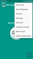 SIM Contacts To Excel captura de pantalla 2