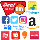 آیکون‌ All in One Shopping & Social App