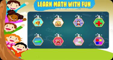Math Games, Learn Add, Subtract, Multiply & Table. poster