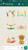 Being Indian -  WAStickerApps (WhatsApp Stickers) captura de pantalla 1