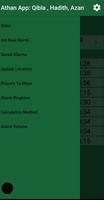 Athan App Qibla finder directi screenshot 1